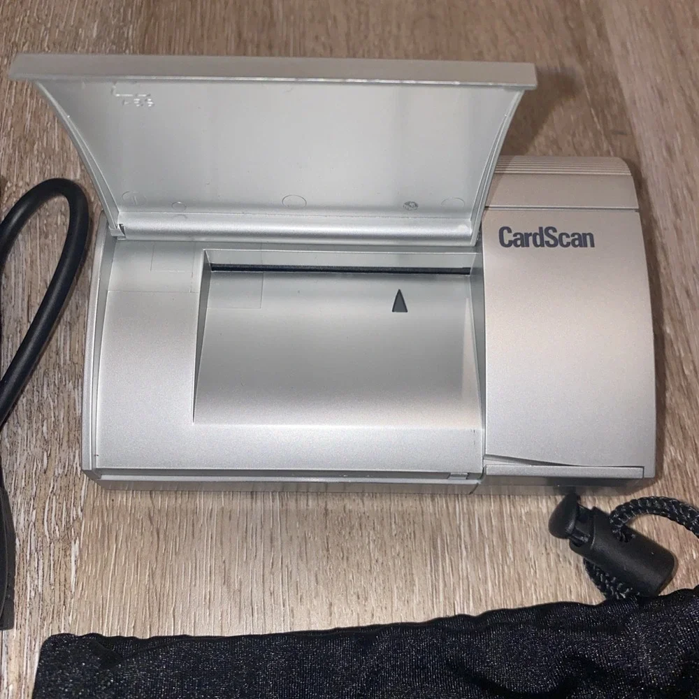 CARDSCAN 60 II - USB Business Card Scanner - With Cord - No Software Included